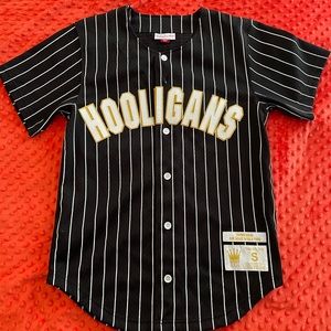 Mitchell and Ness X Bruno Mars Hooligans baseball jersey